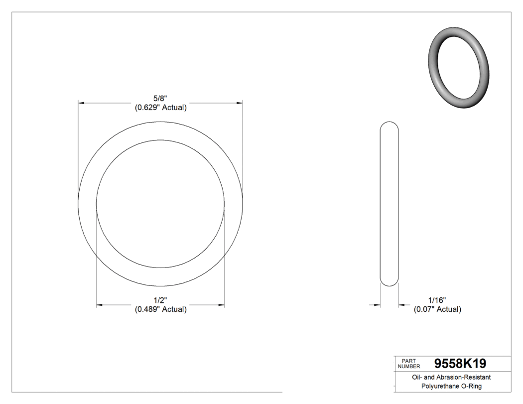 Technical drawing - 9558K19